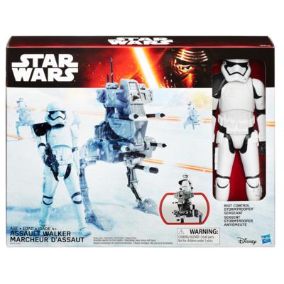 Figura Star Wars Assault Walker Con Stormtrooper -30 Cms Deluxe Series- Figura Star Wars Assault Walker Con Stormtrooper -30 Cms Deluxe Series-