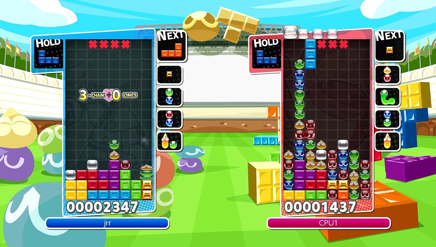 Puyo Puyo Tetris - Screenshot 4 Puyo Puyo Tetris - Screenshot 4