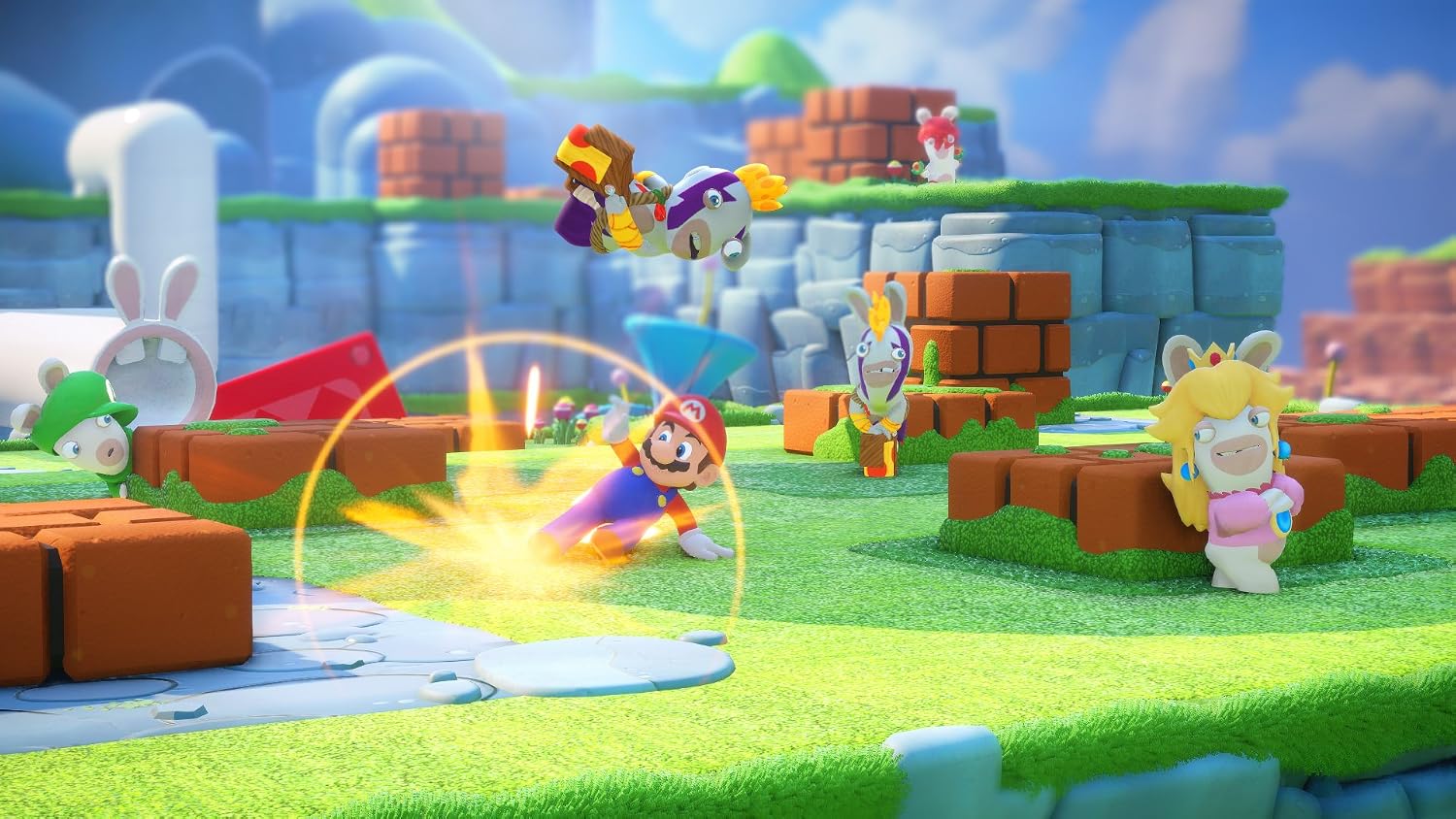 Mario + Rabbids Kingdom Battle - Screenshot 4 Mario + Rabbids Kingdom Battle - Screenshot 4