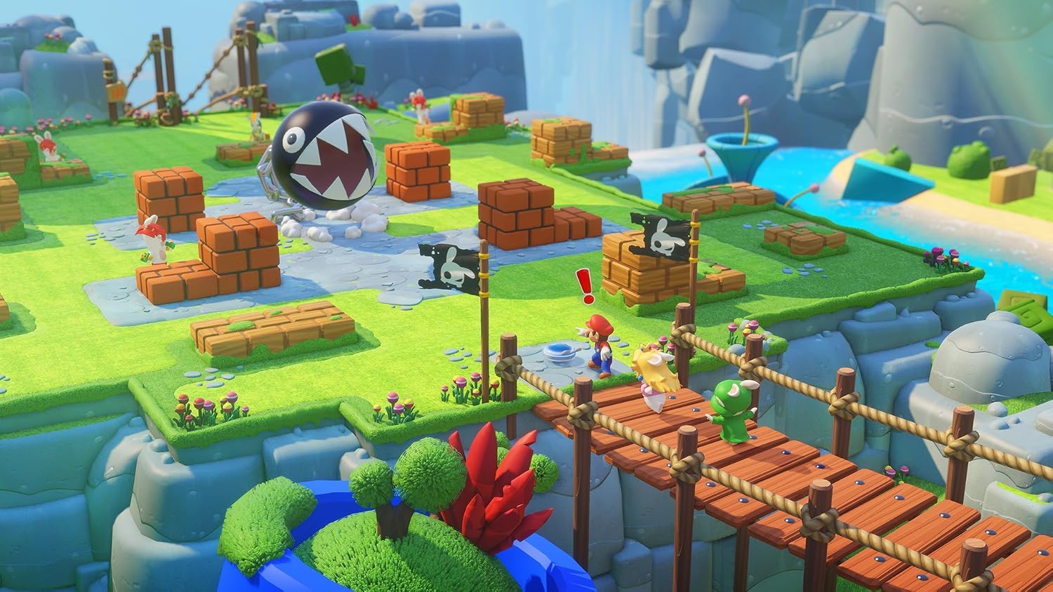 Mario + Rabbids Kingdom Battle - Screenshot 1 Mario + Rabbids Kingdom Battle - Screenshot 1