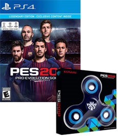 Pes 2018 Edicion Legendaria Con Spinner de Regalo Pes 2018 Edicion Legendaria Con Spinner de Regalo
