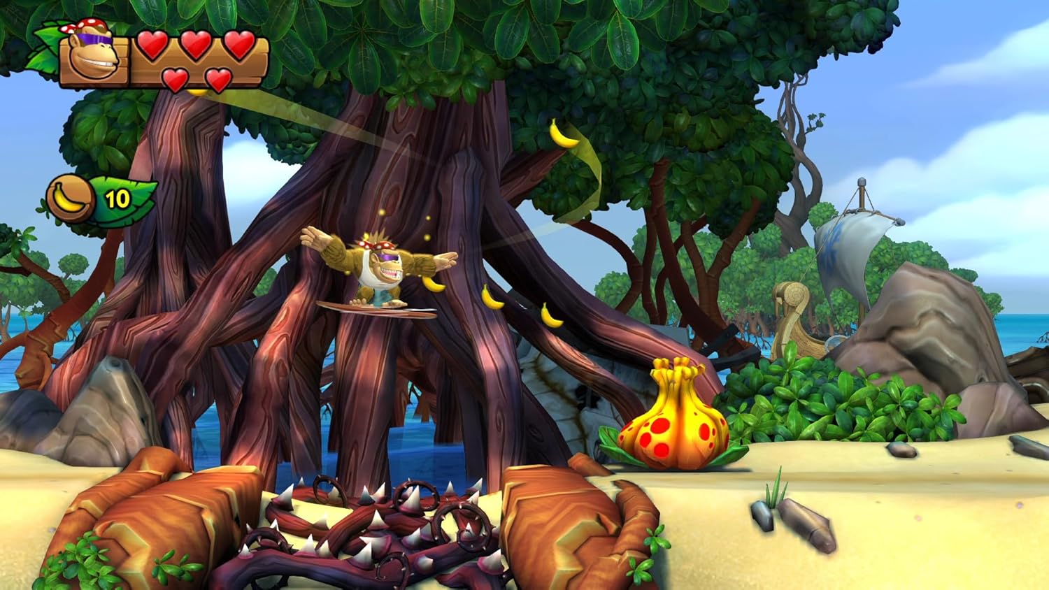 Donkey Kong Country: Tropical Freeze - Screenshot 2 Donkey Kong Country: Tropical Freeze - Screenshot 2