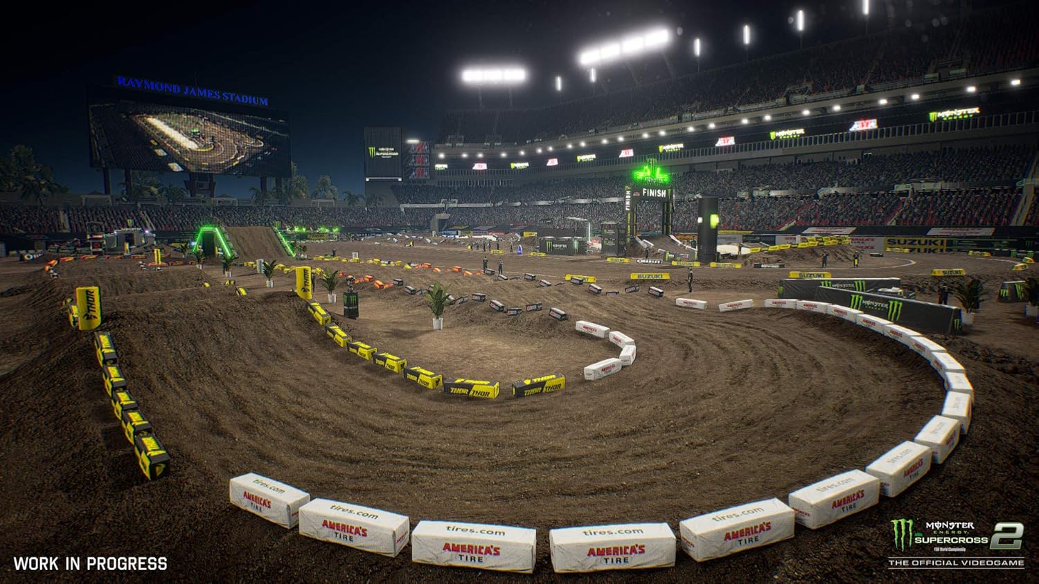 Monster Energy Supercross 2 - Screenshot 1 Monster Energy Supercross 2 - Screenshot 1