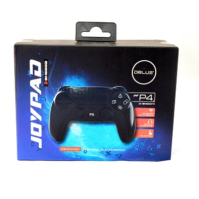 Control Inalambrico PS4 D-Blue (Negro) Control Inalambrico PS4 D-Blue (Negro)