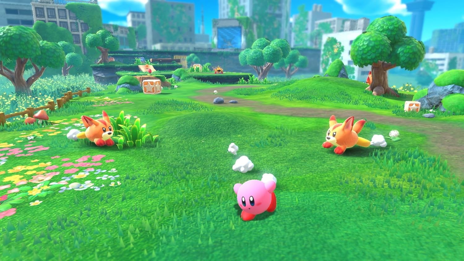 Kirby And The Forgotten Land - Screenshot 1 Kirby And The Forgotten Land - Screenshot 1