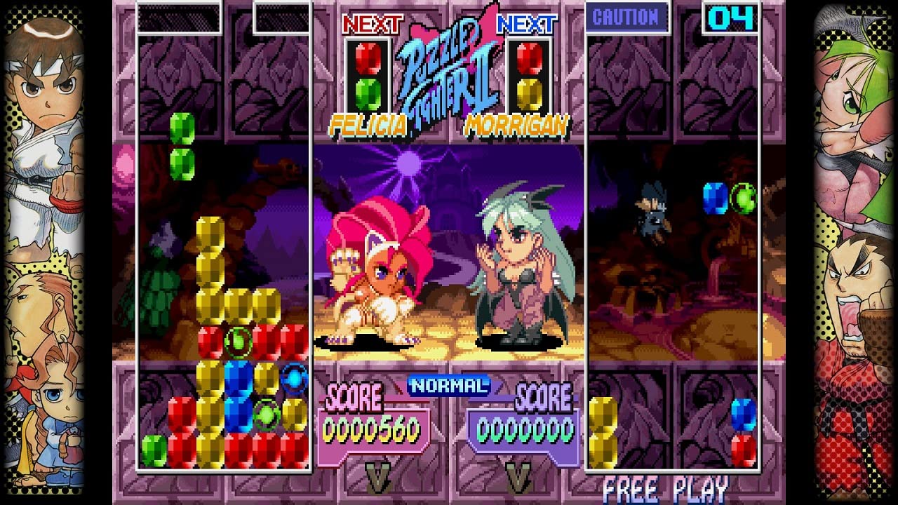 Capcom Fighting Collection - Screenshot 2 Capcom Fighting Collection - Screenshot 2