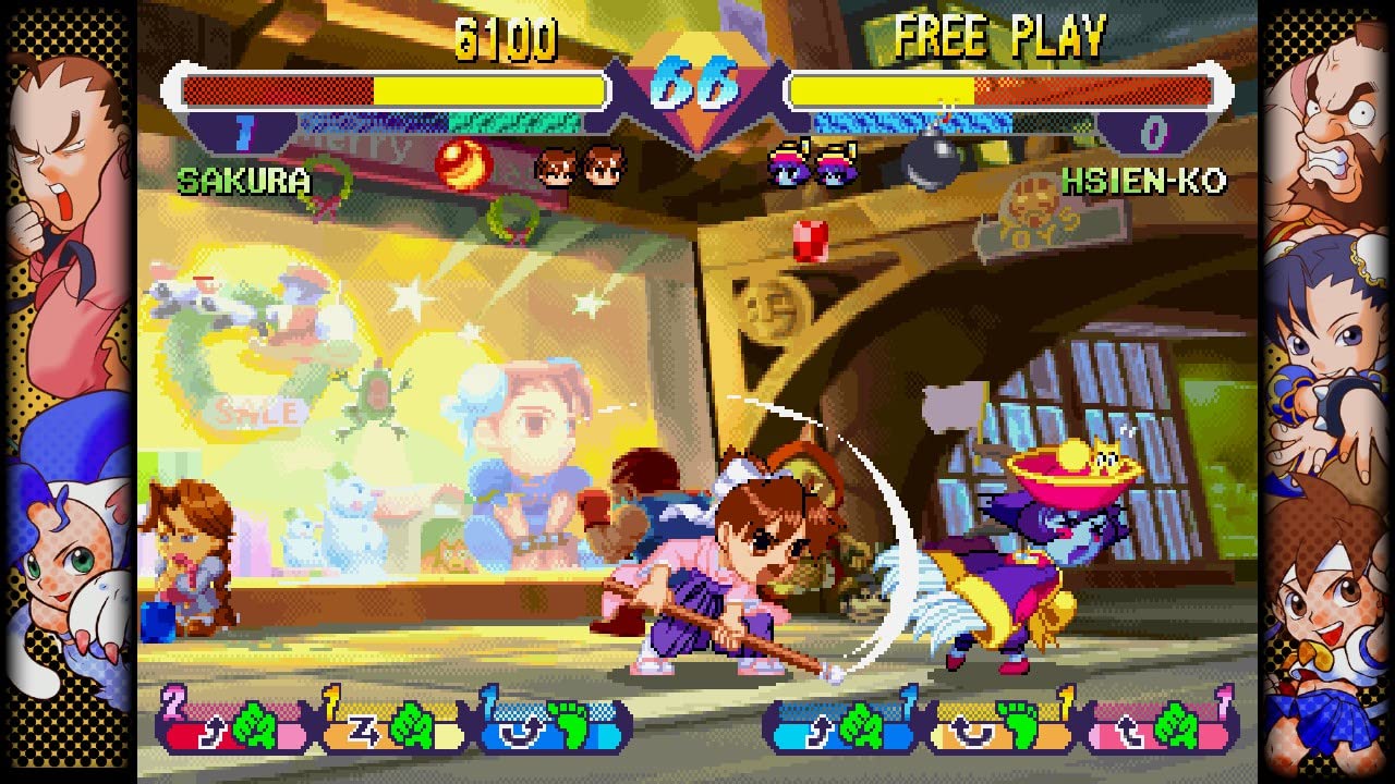 Capcom Fighting Collection - Screenshot 5 Capcom Fighting Collection - Screenshot 5