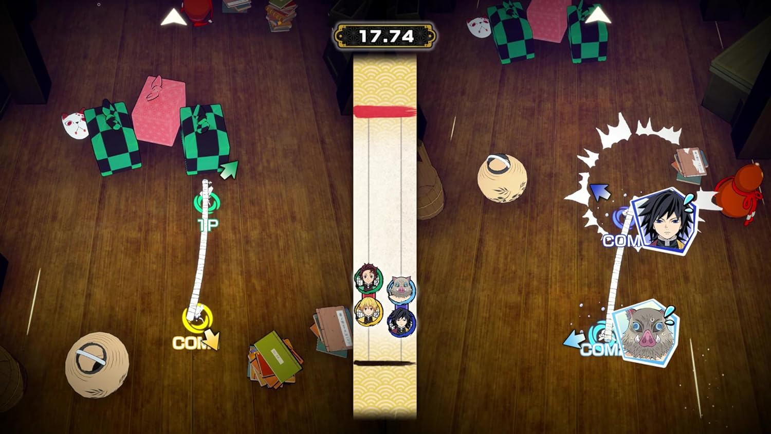 Demon Slayer Kimetsu No Yaiba Sweep The Board - Screenshot 5 Demon Slayer Kimetsu No Yaiba Sweep The Board - Screenshot 5