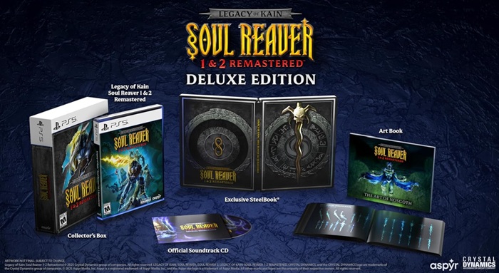 Legacy of Kain Soul Reaver 1 y 2 Remastered Deluxe Edition Legacy of Kain Soul Reaver 1 y 2 Remastered Deluxe Edition