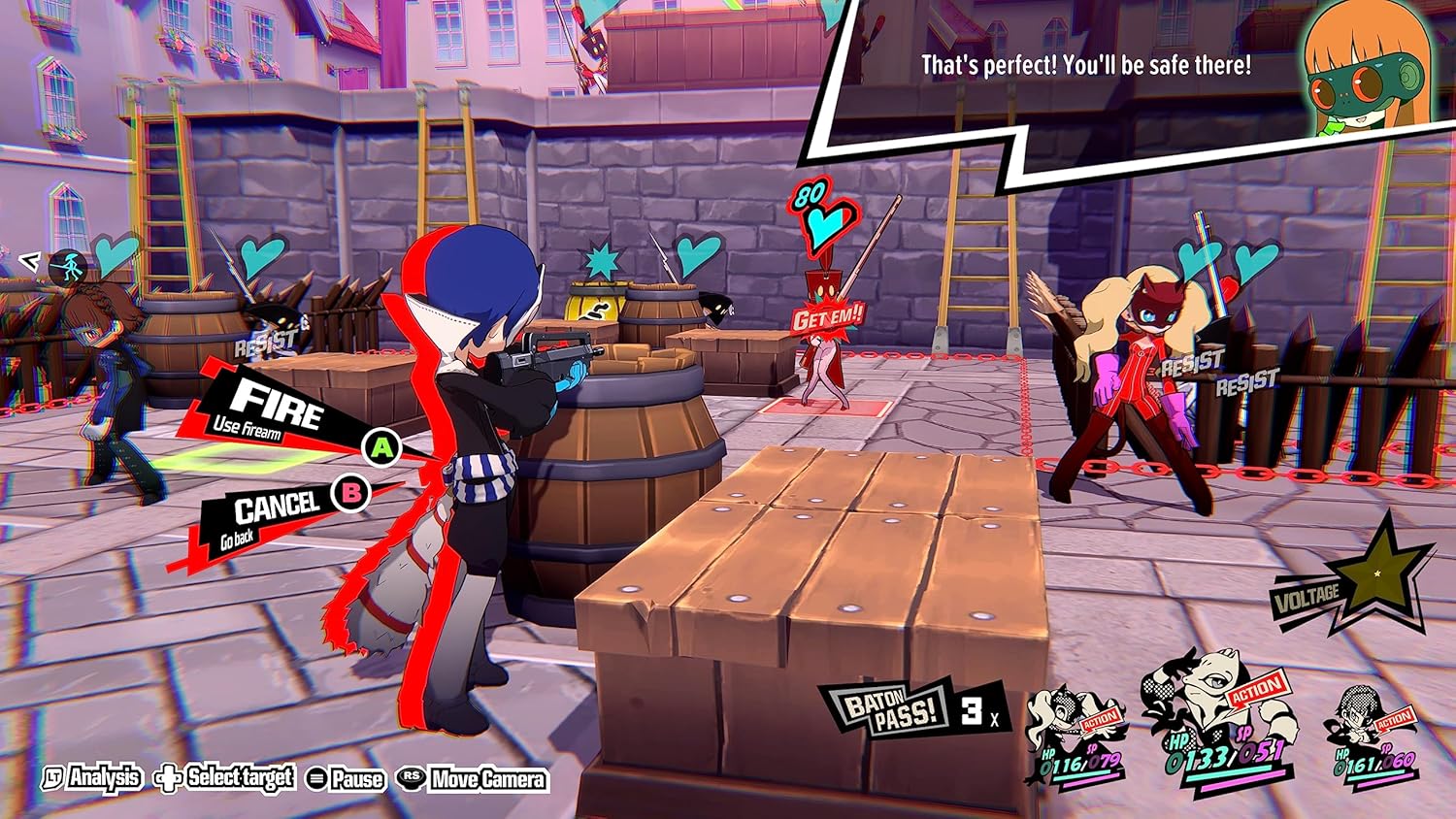 Persona 5 Tactica (Europeo) - Screenshot 1 Persona 5 Tactica (Europeo) - Screenshot 1