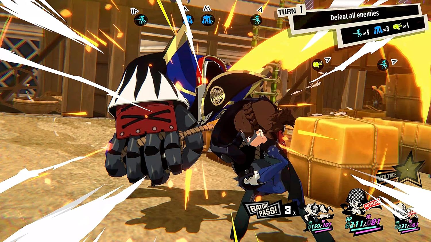 Persona 5 Tactica (Europeo) - Screenshot 2 Persona 5 Tactica (Europeo) - Screenshot 2