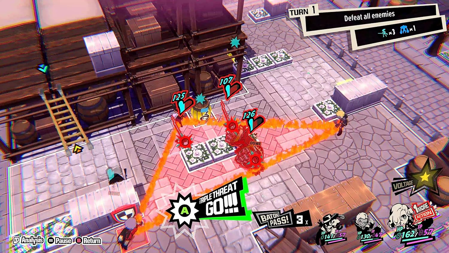 Persona 5 Tactica (Europeo) - Screenshot 5 Persona 5 Tactica (Europeo) - Screenshot 5