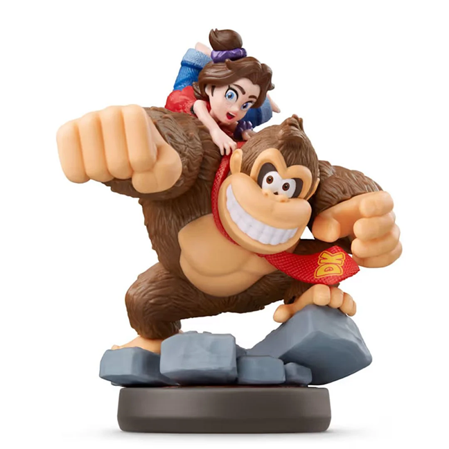 Amiibo Donkey Kong and Pauline DK Bananza Amiibo Donkey Kong and Pauline DK Bananza
