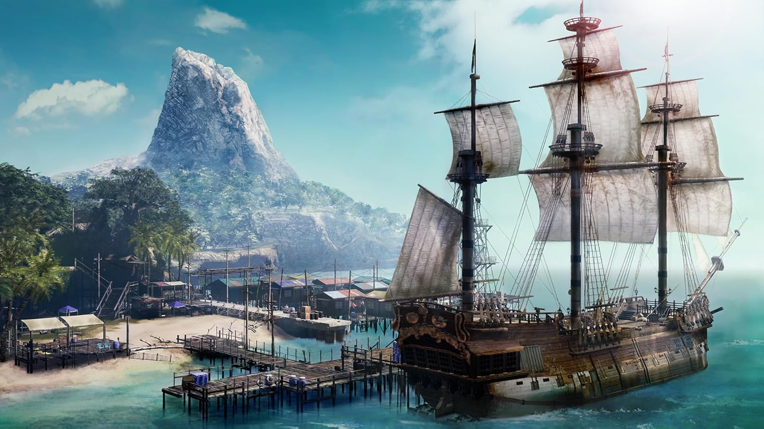 Like A Dragon: Pirate Yakuza In Hawaii (Europeo) - Screenshot 1 Like A Dragon: Pirate Yakuza In Hawaii (Europeo) - Screenshot 1