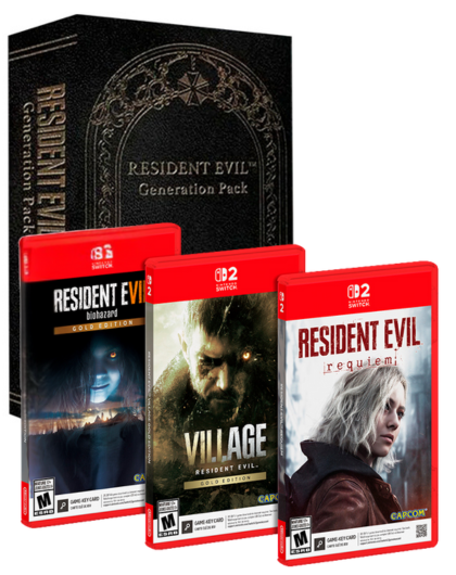 Resident Evil Generation Pack (3 Juegos) Resident Evil Generation Pack (3 Juegos)