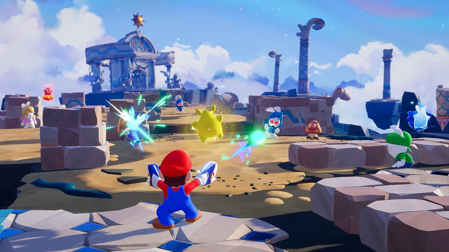 Mario + Rabbids Sparks Of Hope Cosmic Edition (Europeo) - Screenshot 1 Mario + Rabbids Sparks Of Hope Cosmic Edition (Europeo) - Screenshot 1