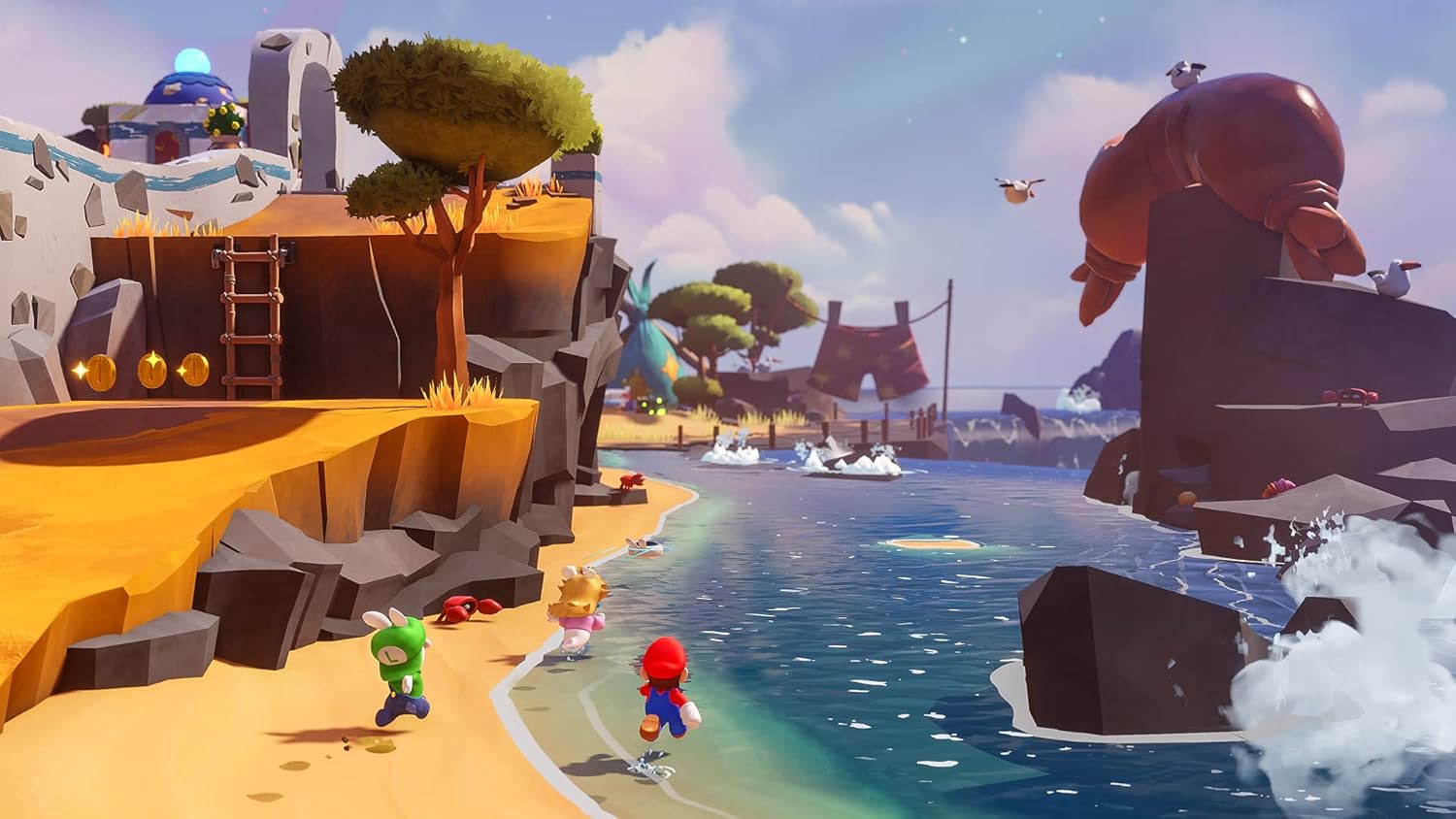 Mario + Rabbids Sparks Of Hope Cosmic Edition (Europeo) - Screenshot 4 Mario + Rabbids Sparks Of Hope Cosmic Edition (Europeo) - Screenshot 4