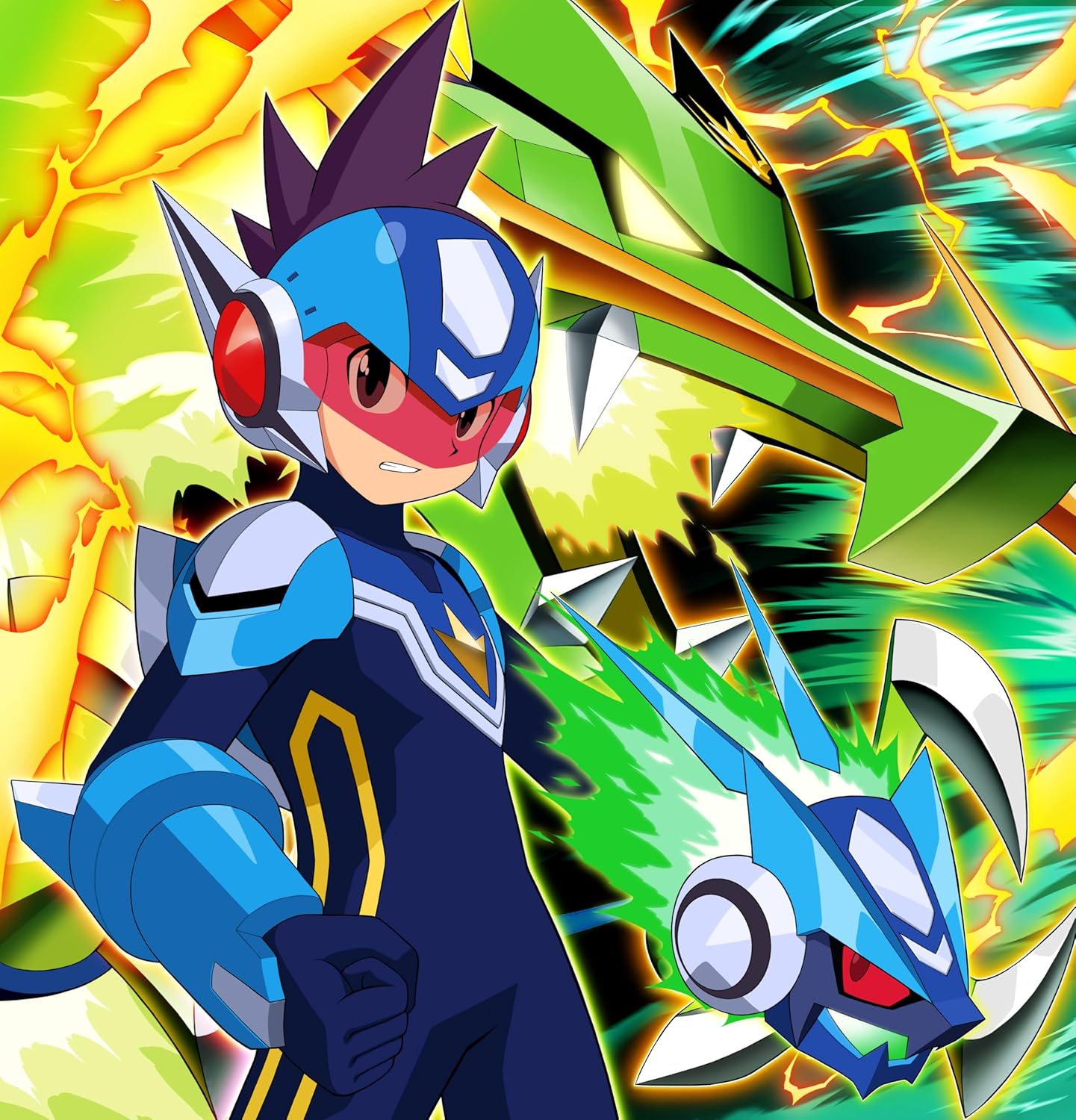 Mega Man Star Force Legacy Collection - Screenshot 1 Mega Man Star Force Legacy Collection - Screenshot 1