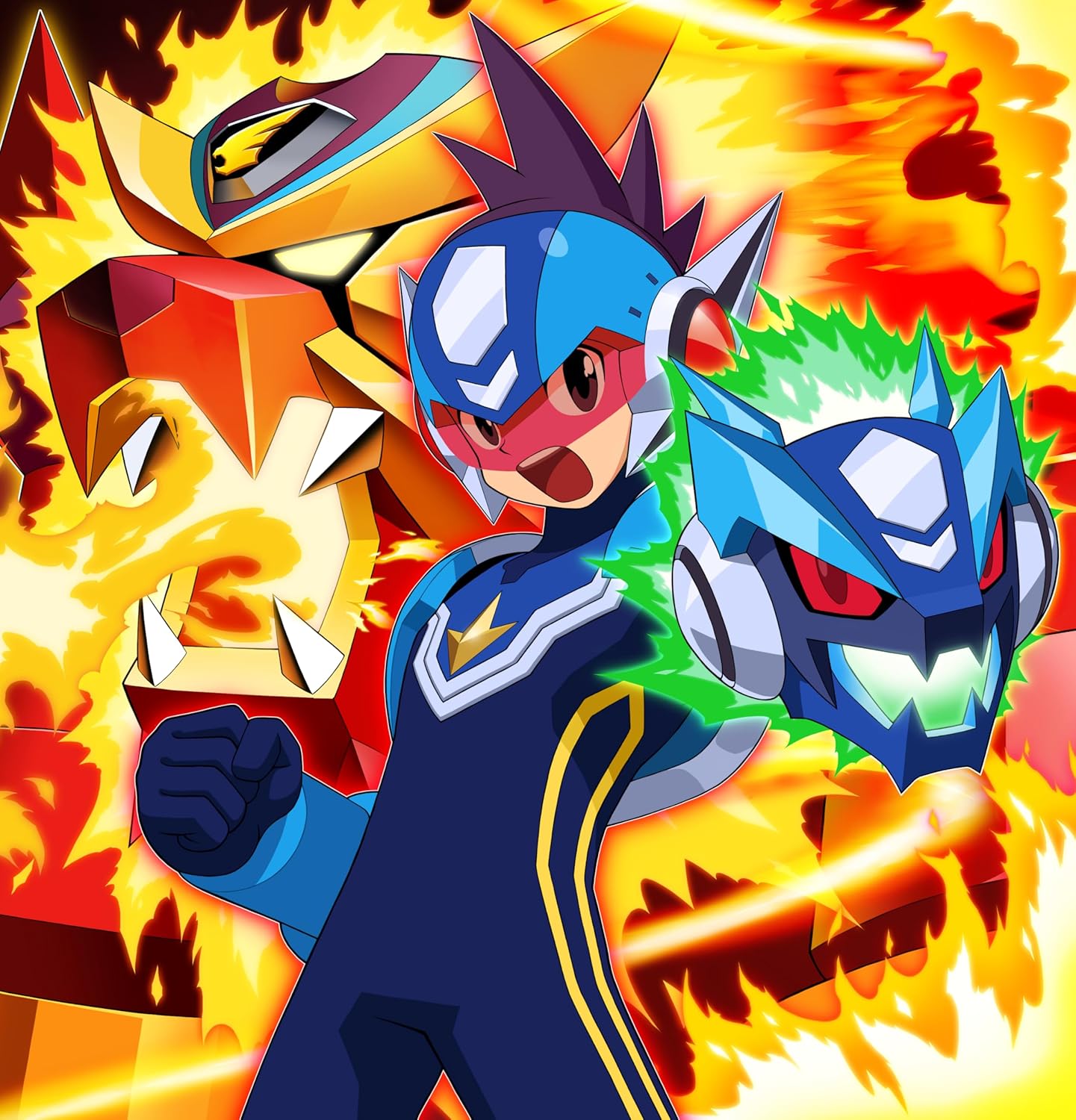 Mega Man Star Force Legacy Collection - Screenshot 2 Mega Man Star Force Legacy Collection - Screenshot 2