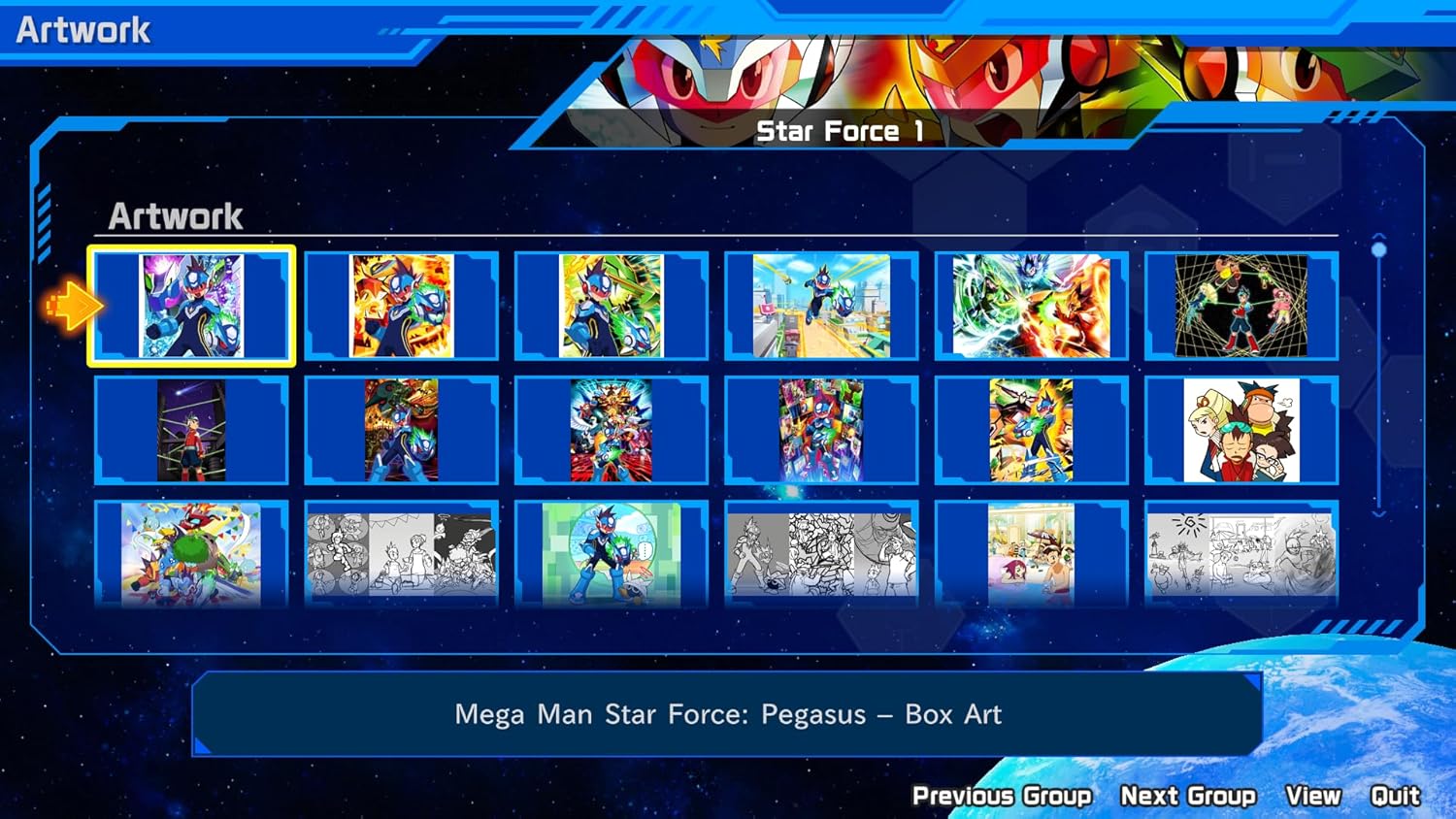 Mega Man Star Force Legacy Collection - Screenshot 4 Mega Man Star Force Legacy Collection - Screenshot 4