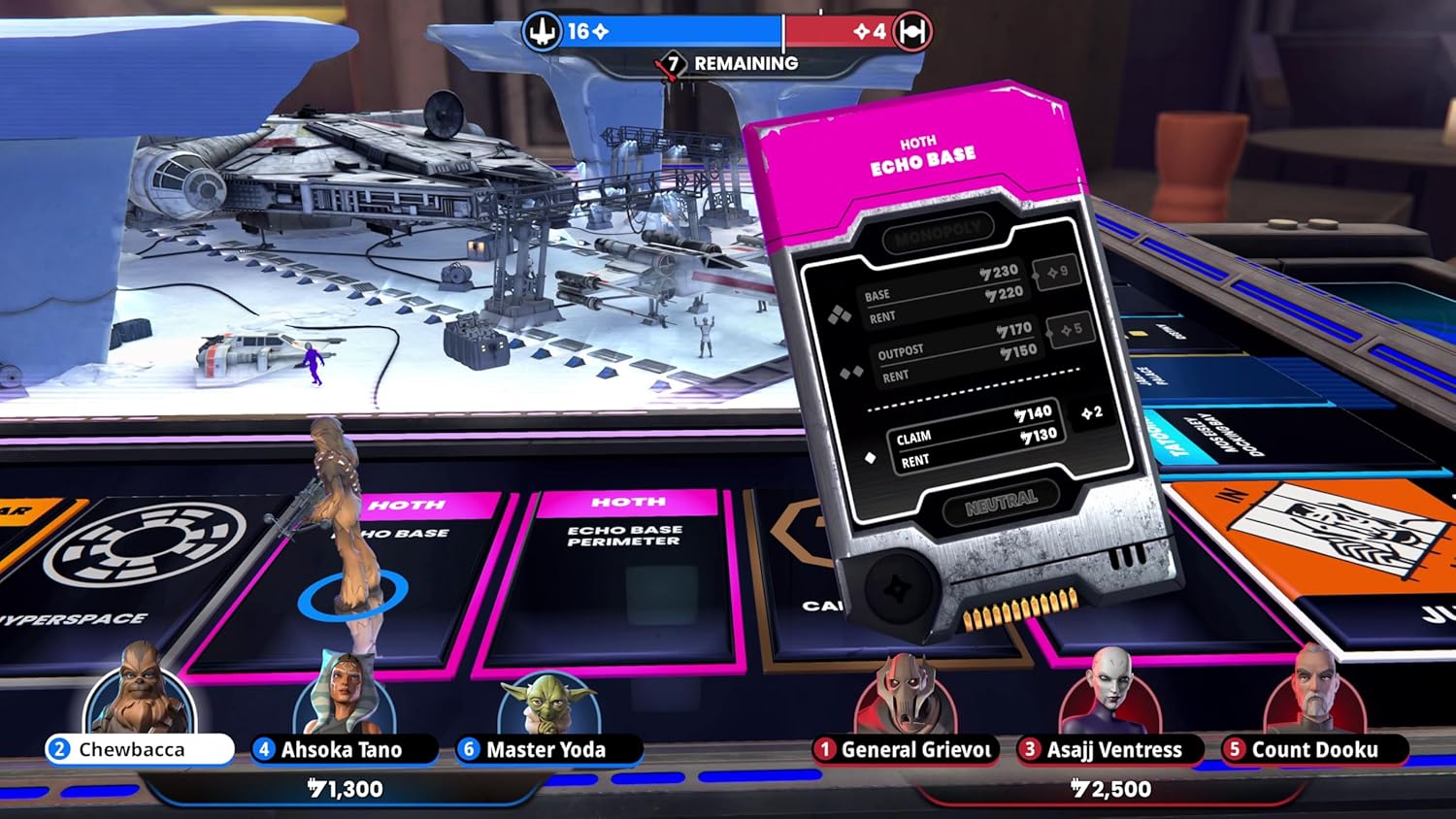 Monopoly: Star Wars Heroes Vs Villains (Preventa) - Screenshot 3 Monopoly: Star Wars Heroes Vs Villains (Preventa) - Screenshot 3