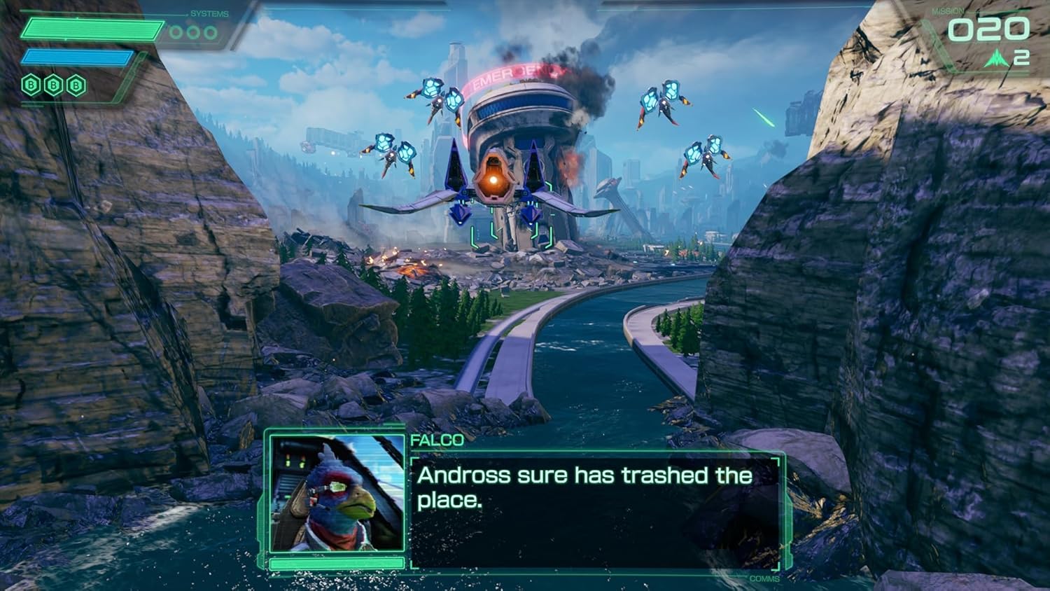 Star Fox - Screenshot 2 Star Fox - Screenshot 2