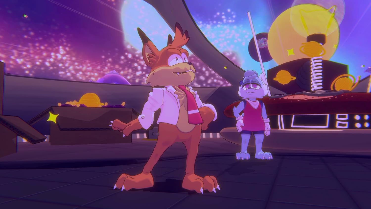 Bubsy 4d - Pawsome Edition - Screenshot 1 Bubsy 4d - Pawsome Edition - Screenshot 1