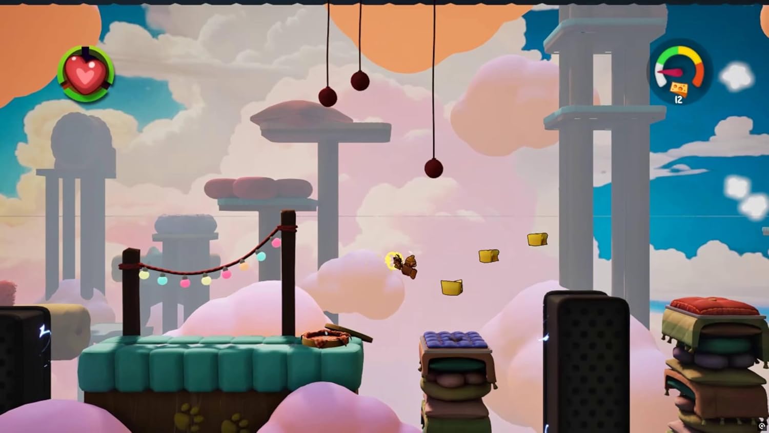 Garfield: Escape From Monday - Screenshot 2 Garfield: Escape From Monday - Screenshot 2