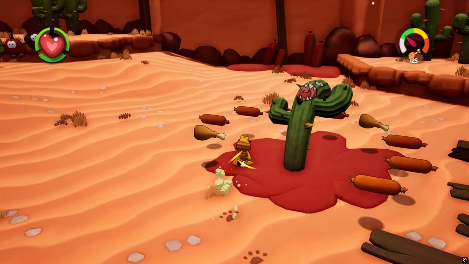 Garfield: Escape From Monday - Screenshot 5 Garfield: Escape From Monday - Screenshot 5