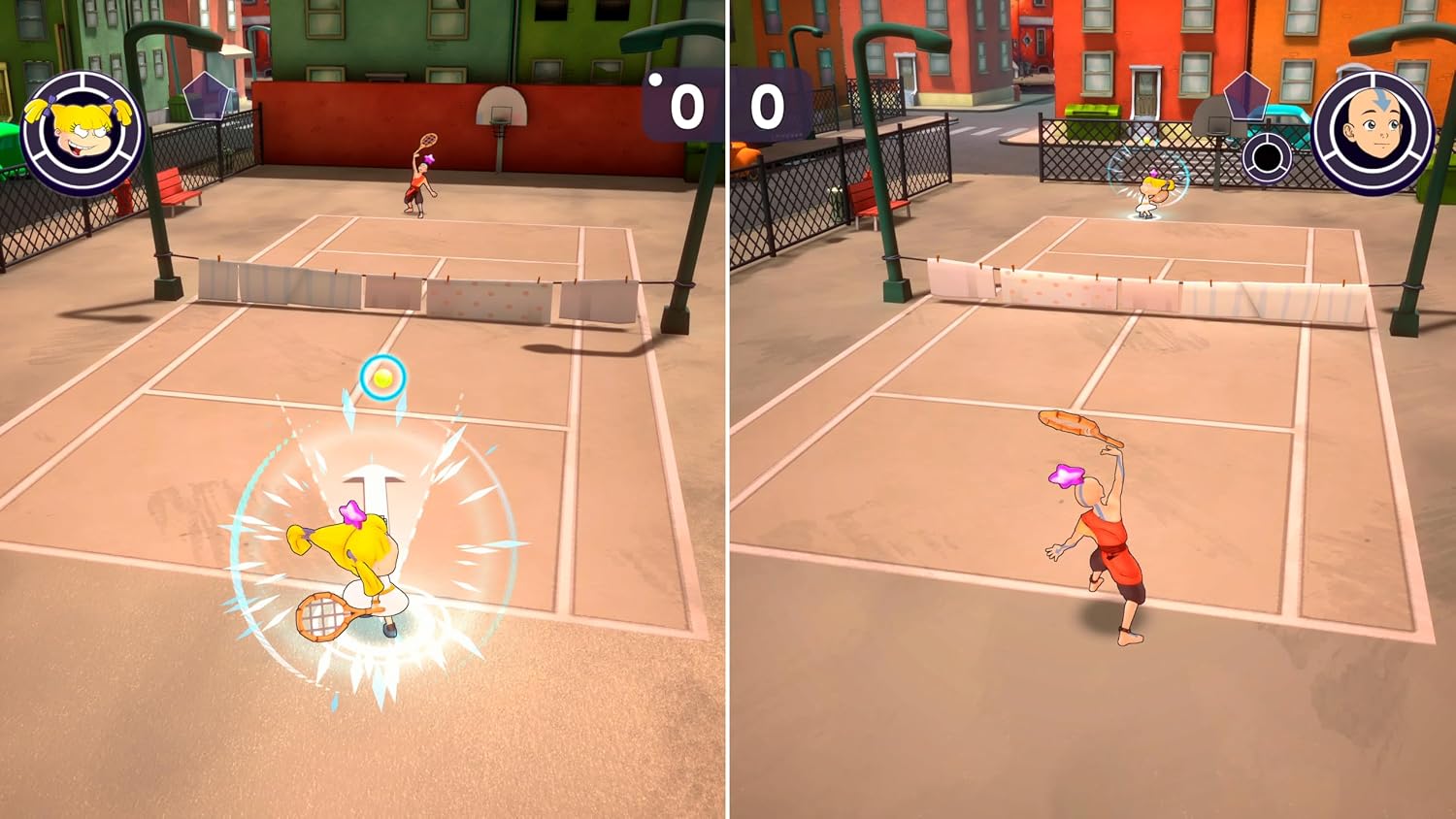 Nickelodeon Extreme Tennis: Next! - Screenshot 4 Nickelodeon Extreme Tennis: Next! - Screenshot 4