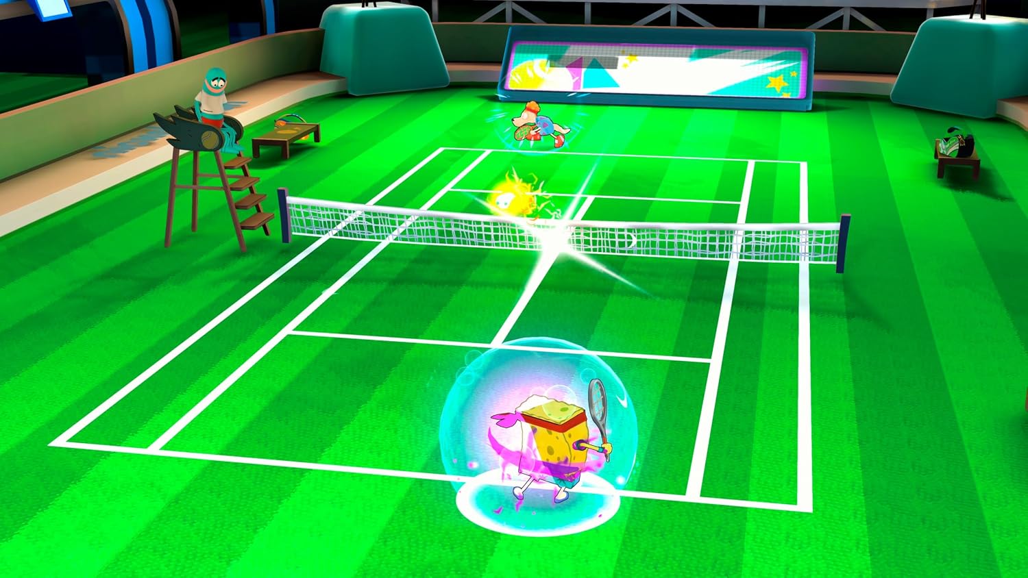 Nickelodeon Extreme Tennis: Next! - Screenshot 2 Nickelodeon Extreme Tennis: Next! - Screenshot 2