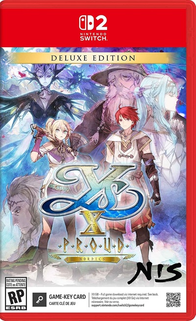 Ys X: Proud Nordics Deluxe Edition Ys X: Proud Nordics Deluxe Edition