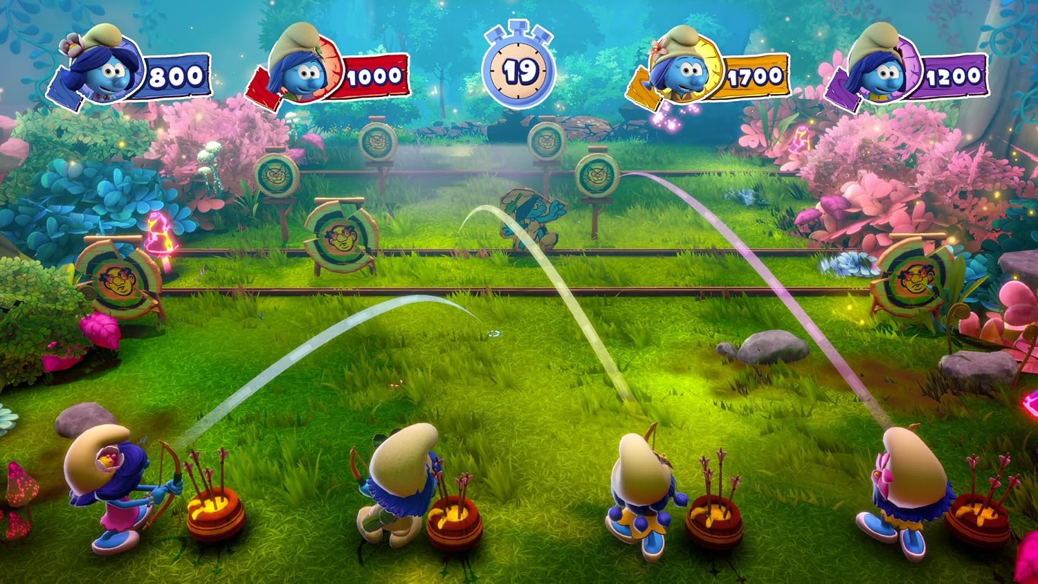 The Smurf Village Party - Screenshot 1 The Smurf Village Party - Screenshot 1