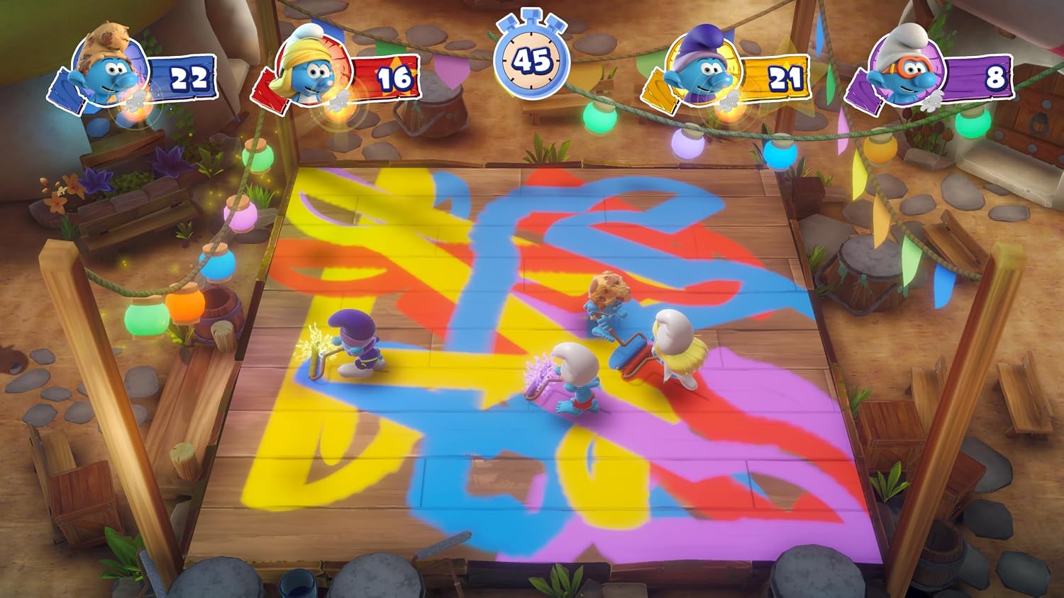 The Smurf Village Party - Screenshot 6 The Smurf Village Party - Screenshot 6