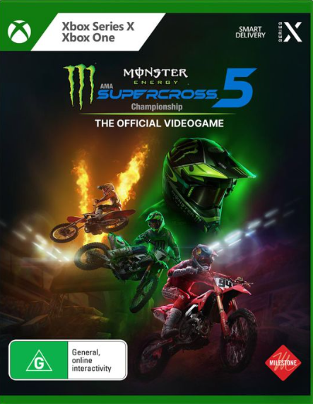 Monster Energy Supercross 5 The Official Videogame (Europeo) Monster Energy Supercross 5 The Official Videogame (Europeo)