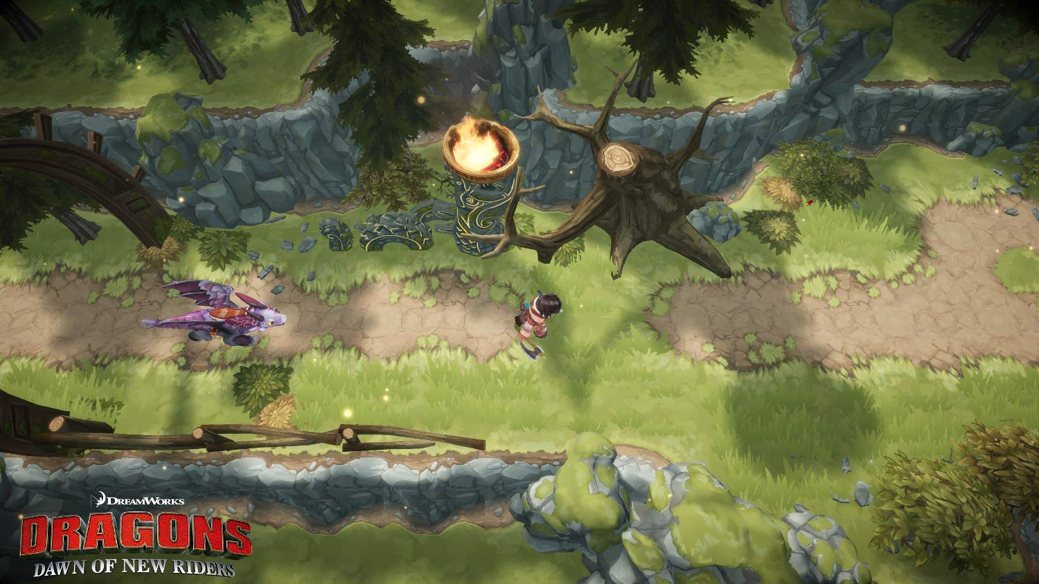 Dragons: Dawn Of New Riders (Europeo) - Screenshot 1 Dragons: Dawn Of New Riders (Europeo) - Screenshot 1