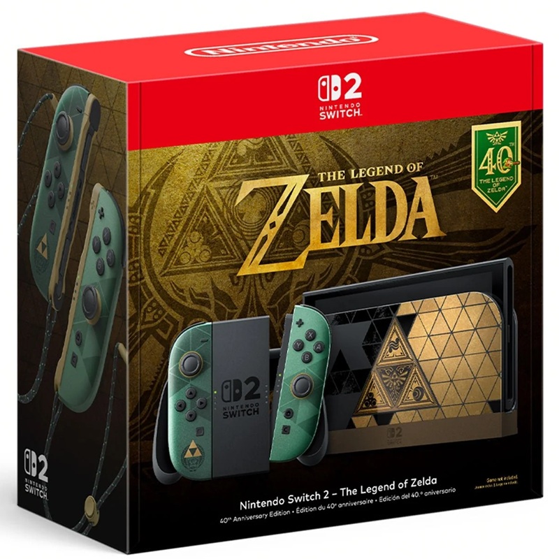 Consola Switch 2 Zelda 40th Aniversario Consola Switch 2 Zelda 40th Aniversario