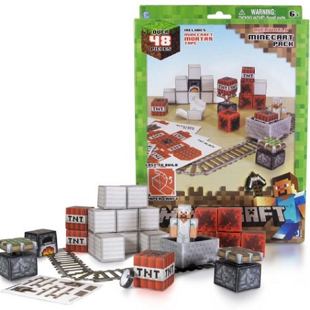 Piezas 48 papercraft Pack minecraft Papercraft lever Minecart Minecraft Piezas 48 papercraft Pack minecraft Papercraft lever Minecart Minecraft