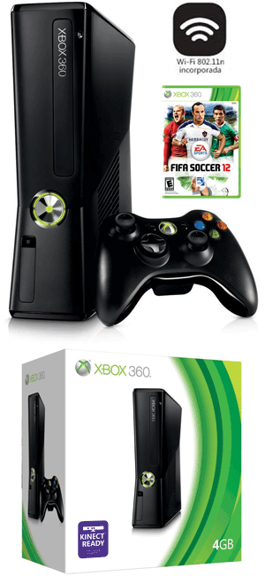 Xbox 360 slim 4GB