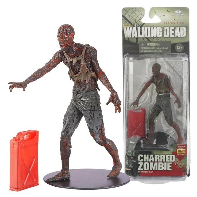 Figura Charred Zombie The Walking Dead (Mcfarlane) 