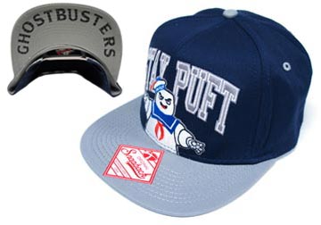 Ghostbusters Gorro Jockey Stay Puft (Azul Vicera Gris) 