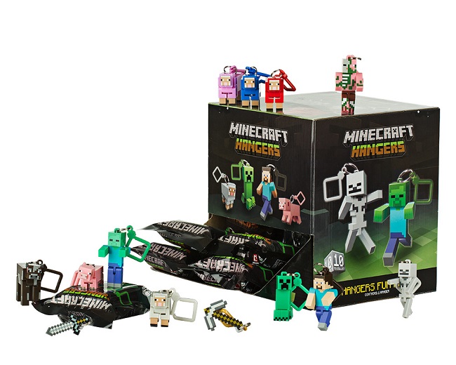 Minecraft Figura Hangers 7 Cms (En Sobre, Figura Al Azar) 