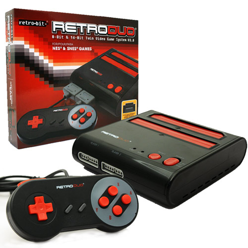 Consola Retro Duo - Nes - Snes (Sistema 2en1) 