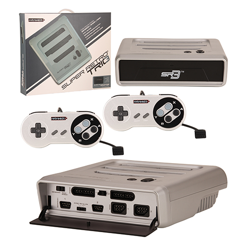Consola Retro Trio Nes - Snes - Genesis (Sistema 3en1) 