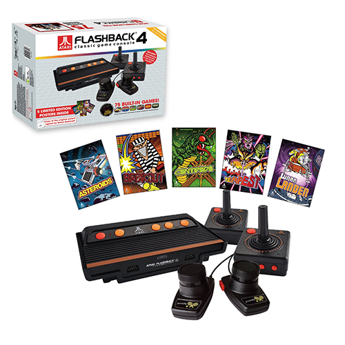 Consola Atari Flashback4 (Con 75 Juegos) 