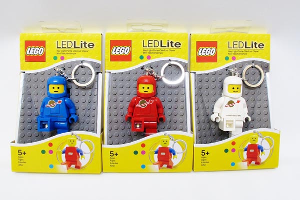 Llavero Lego Con Luz Led Spaceman (Blue) 