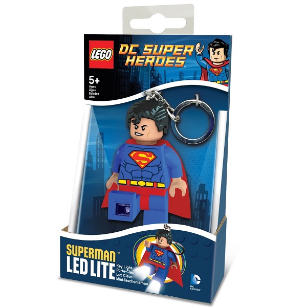 Llavero Lego Con Luz Led Superman 