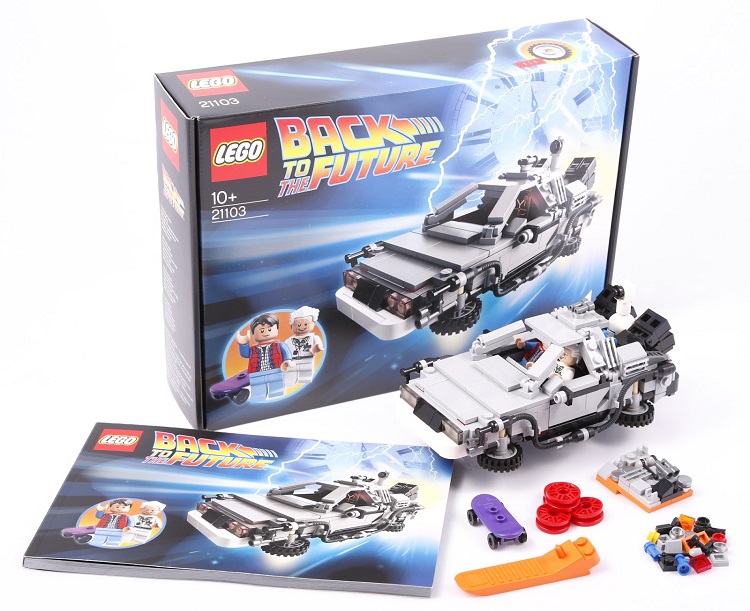 Lego Back To The Future Delorean (401 Piezas) 