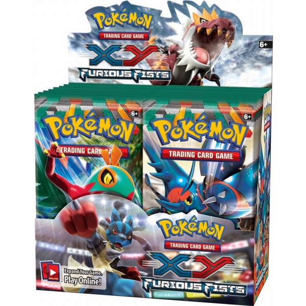 Pokemon XY Furious Fists -En EspaÑol- Booster Pack 3 Sobres (TCG) 