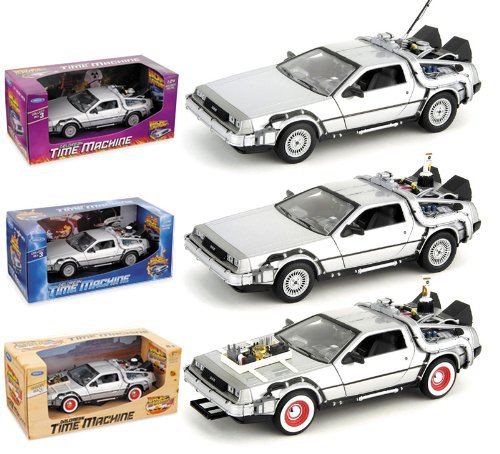 Back To The Future Part 3 Delorean Time Machine (Escala 1:24) 